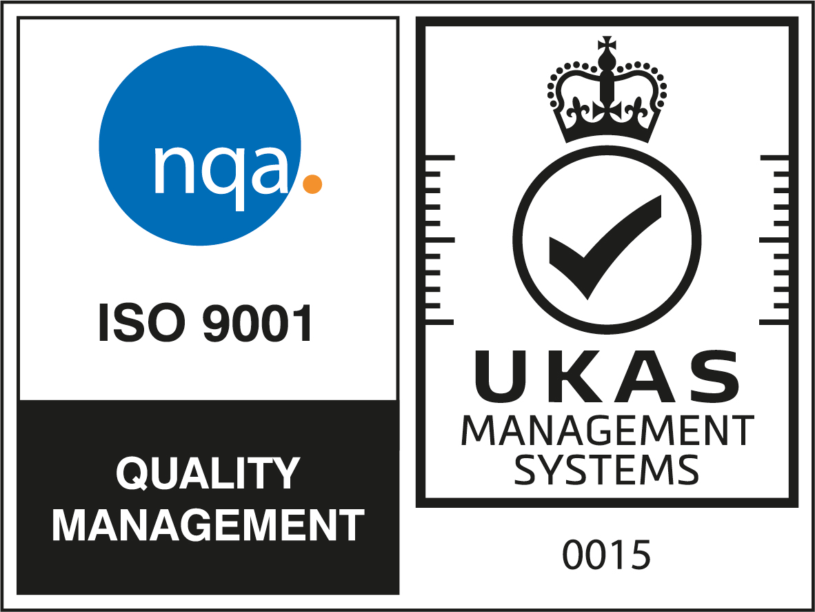 NQA ISO9001 UKAS logo